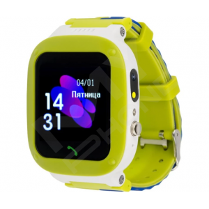 Дитячий годинник AmiGo GO004 Splashproof Camera+LED Green