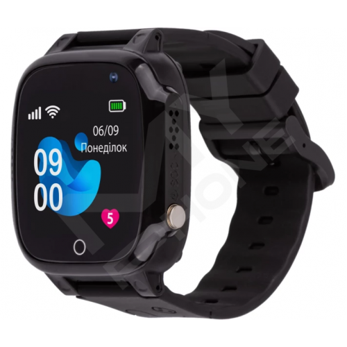 Смарт-годинник для дітей AmiGo GO008 MILKY GPS WIFI Black 