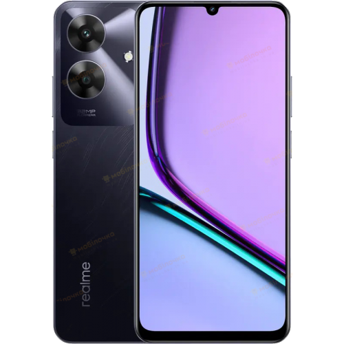 Смартфон Realme Note 60 4/128Gb Marble Black (7077259)