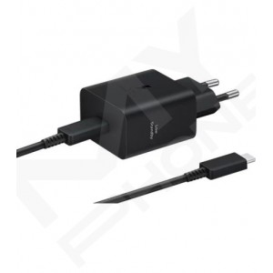 Зарядний_пристрій Samsung 45W + C-C (EP-T4511XBEGEU) Black