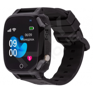 Смарт-годинник для дітей AmiGo GO008 MILKY GPS WIFI Black 