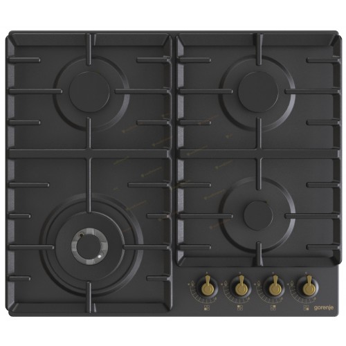 Газова варильна поверхня Gorenje GW 642 CLB (BG6AB-G0B) (6658187)