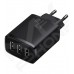 Зарядний пристрій Baseus Compact 3U 17W(CCXJ020101)чорний