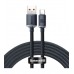 Кабель Baseus USB to Type-C 100W 2m (CAJY000501) чорний Кабель Baseus USB to Type-C 100W 2m (CAJY000501) чорний