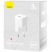 Зарядний пристрій Baseus GaN5 FC mini 1C 20W (CCGN050102)біл
