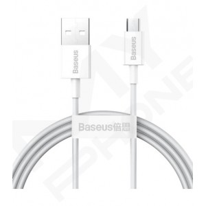 Кабель Baseus USB to Micro 2A 1m (CAMYS-02) білий
