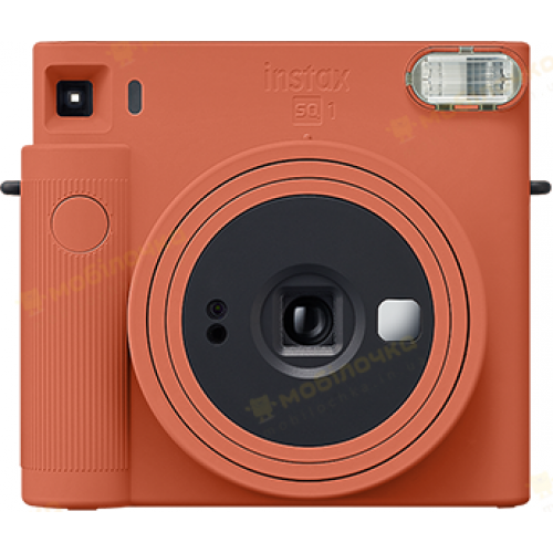 Камера миттєвого друку Fuji SQUARE SQ 1 ORANGE EX D Теракотовий (6629572)
