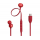 Навушники JBL T310C USB-C (JBLT310CRED) Red