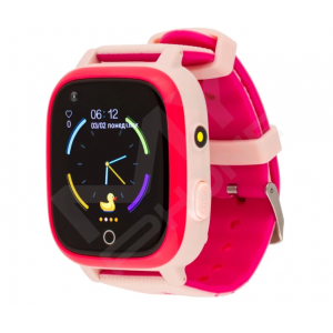 Дитячий смарт-годинник AmiGo GO005 4G WIFI Thermometer Pink