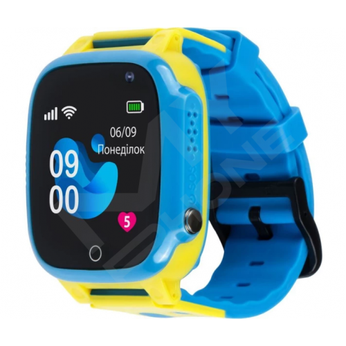 Смарт-годинник для дітей AmiGo GO008 GLORY GPS WIFI Blu-Yel