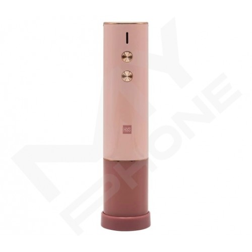 Штопор Huohou Electric Wine Opener Рожевий (HU0121)