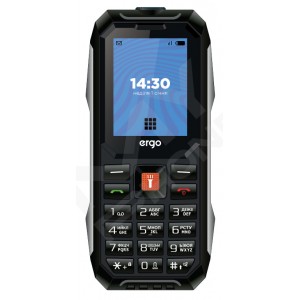Мобільний телефон ERGO E182 Dual Sim Black (7216418)