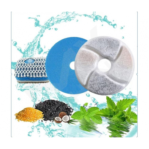 Фільтри до поїлки PetChois (4 шт) WF1 Білий & Синій