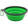 Складна миска для прогул з тваринами duogepet 350Ml Зелений