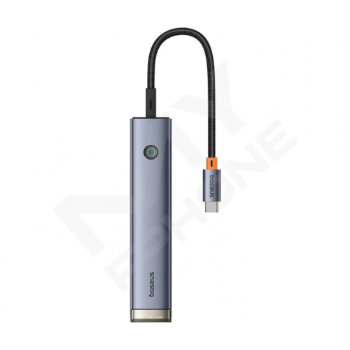 Хаб-адаптер Baseus UltraJoy Series 6-Port HUB AIR Space Grey