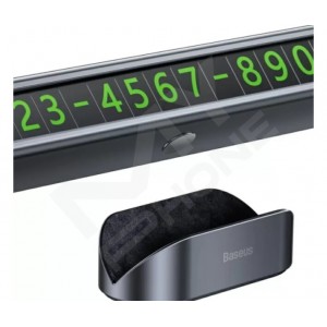 Парковочна карта Baseus Square Bar TemporaryBlack CNFT000001