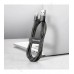 Кабель Baseus Cafule USB Type-C 1м чорно-сірий