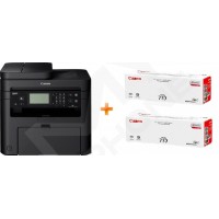 Багатофункціональний пристрій Canon i-Sensys MF237WNE + Картриджі 737 2шт (6462263)
