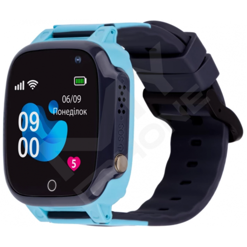 Смарт-годинник для дітей AmiGo GO008 MILKY GPS WIFI Blue