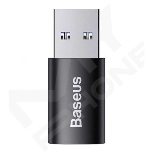 Адаптер Baseus Mini OTG USB 3.1 /Type-C(ZJJQ000101)чорн.