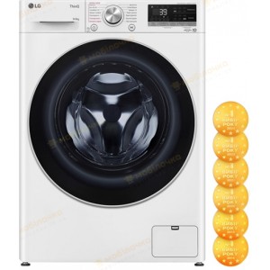 Прально-сушильна машина LG F4V7VG1W (7096462)