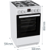 Газова плита Gorenje GGI5C21WF-B (7076251)
