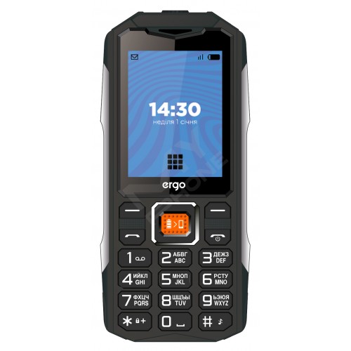 Мобільний телефон ERGO E242 Dual Sim Black (7200873)