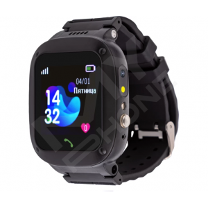 Смарт-годинник для дітей  AmiGo GO004 SP Camera+LED Black
