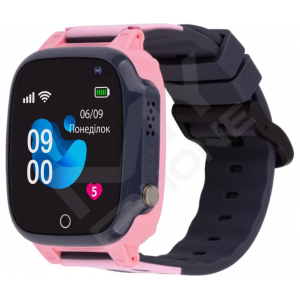 Смарт-годинник для дітей AmiGo GO008 MILKY GPS WIFI Pink