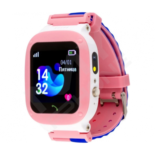 Дитячий годинник AmiGo GO004 Splashproof Camera+LED Pink Дитячий годинник AmiGo GO004 Splashproof Camera+LED Pink