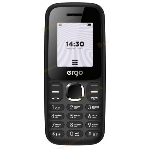 Мобільний телефон ERGO B184 Dual Sim Black (6854555)